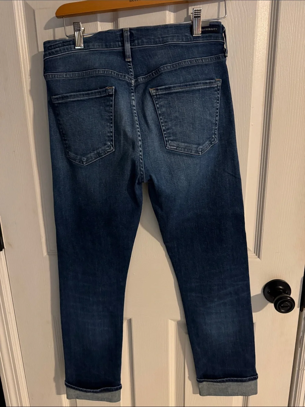 Citizens of Humanity Dark Blue Women's Slim Jeans 28x27
